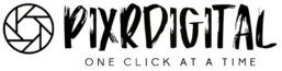 black pixrdigital logo